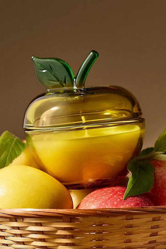 Apothecary 18 Fruity Harvest Apple & Vanilla Glass Candle | Anthropologie (US)
