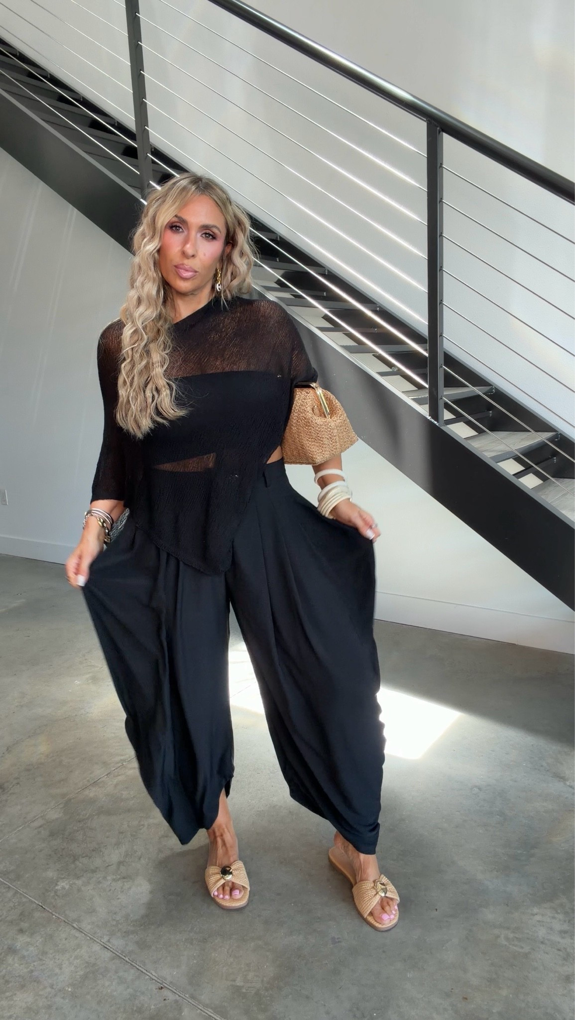 pants XL
tube top liked my fav 2 double lined size L
poncho size  XL
also linked other arm friendly tops 

The jewelry is from KC Chic. It is linked and I have a 40% off code: Christine

#LTKootd #LTKMidsize #LTKOver40