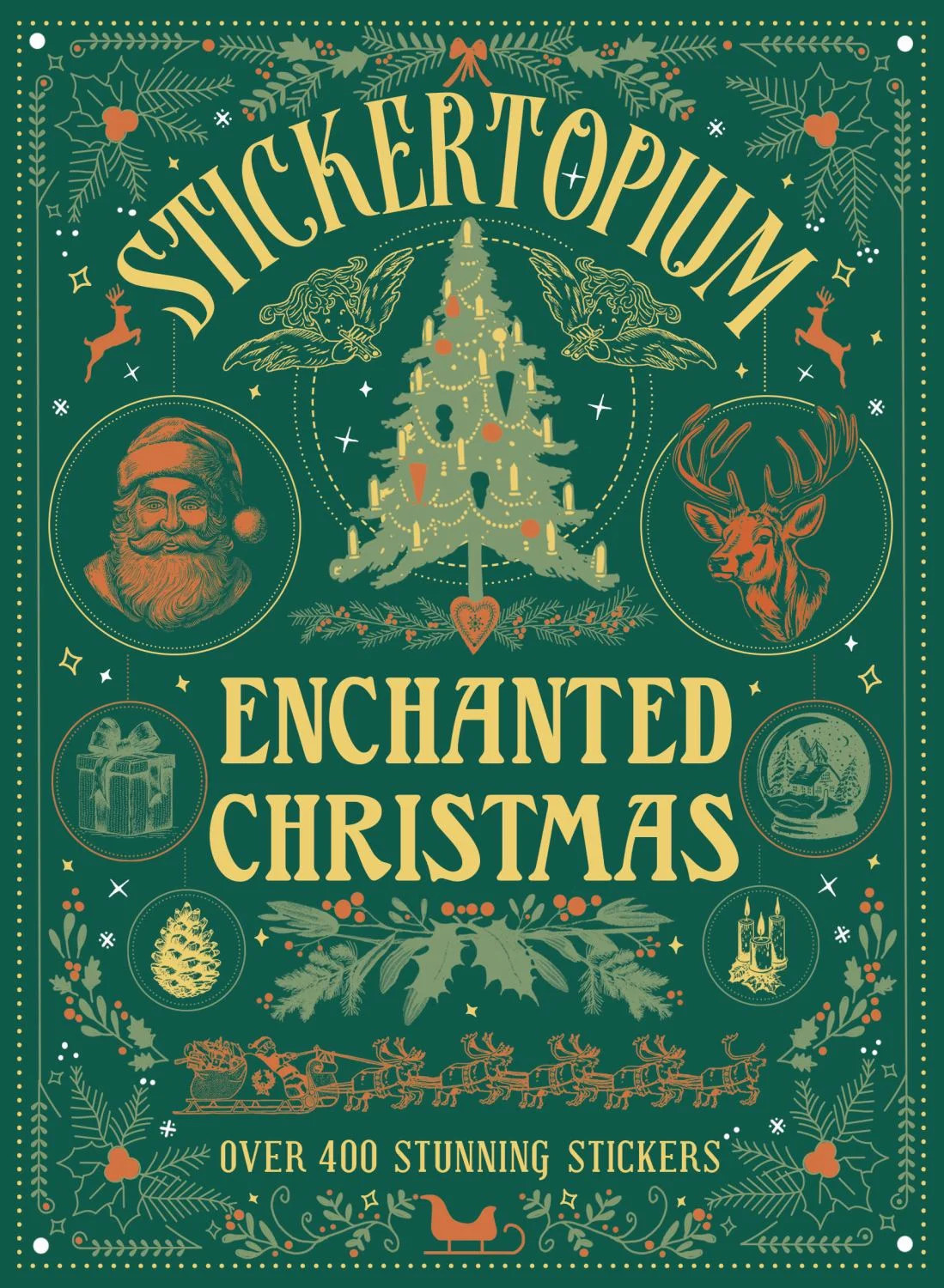 Stickertopium: Enchanted Christmas (Hardcover) | Walmart (US)