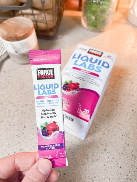 Force Factor Liquid Lbs Glow Juice
Liquid Hydration supplement

#LTKActive #LTKBeauty #LTKFitness
