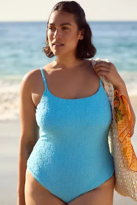 Andie Swim Plus The Jetties Terry One-Piece Swimsuit | Anthropologie (US)
