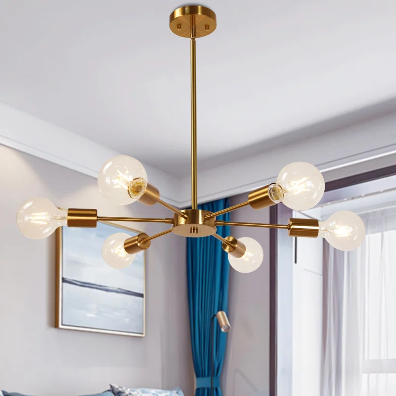 Jankowski 6 - Light Sputnik Sphere Chandelier | Wayfair North America