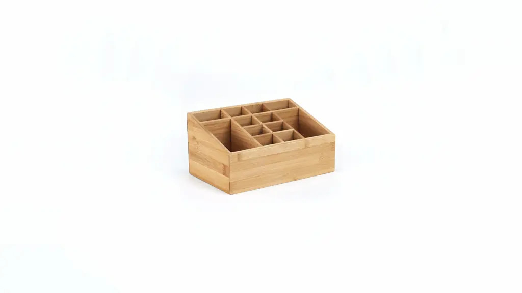 Better Homes & Gardens 12-Compartment Bamboo Bathroom Organizer, Brown | Walmart (US)