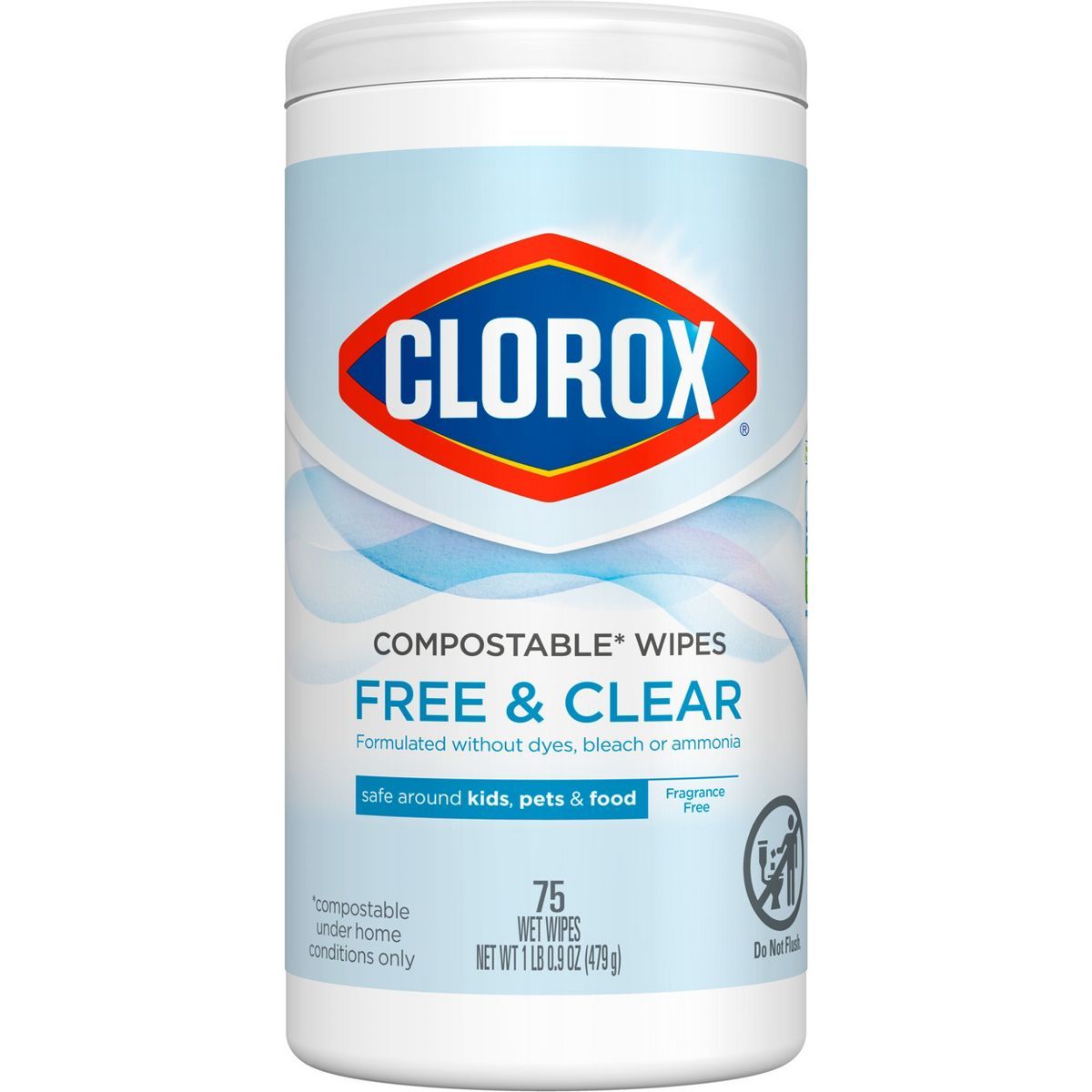 Clorox Free & Clear Wipes - 75ct | Target