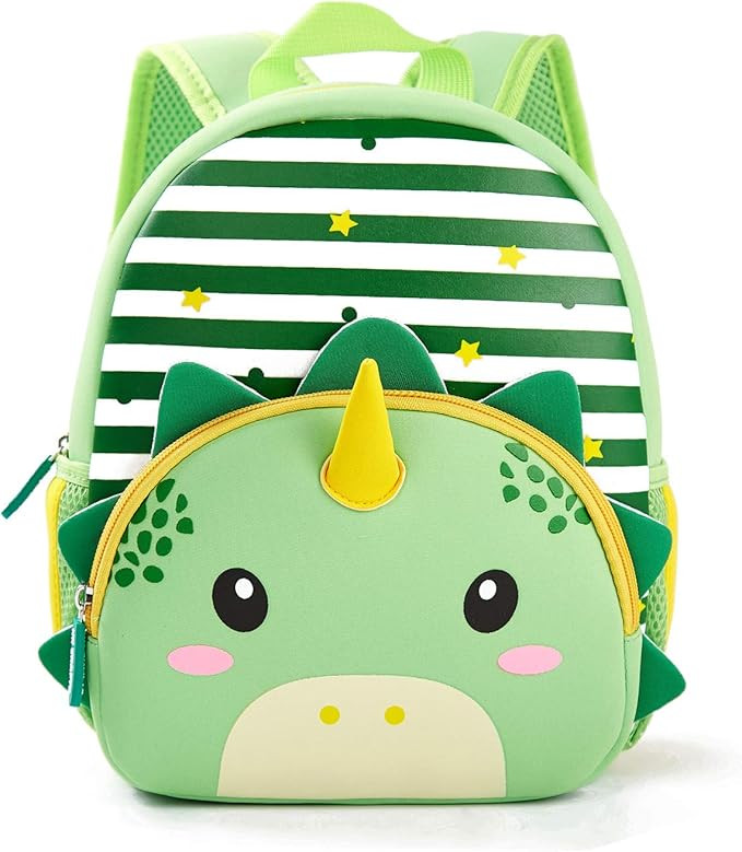 Preschool Backpack Toddler Neoprene Animal Schoolbag Lunch backpack for Kids Boys Girls(Dinosaur) | Amazon (US)