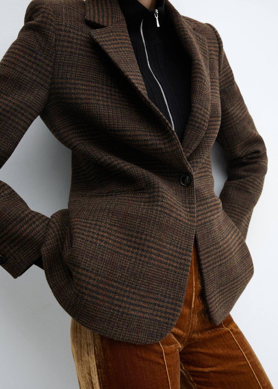 Casacos e blazers de Mulher 2023 | Mango Portugal | Mango PT
