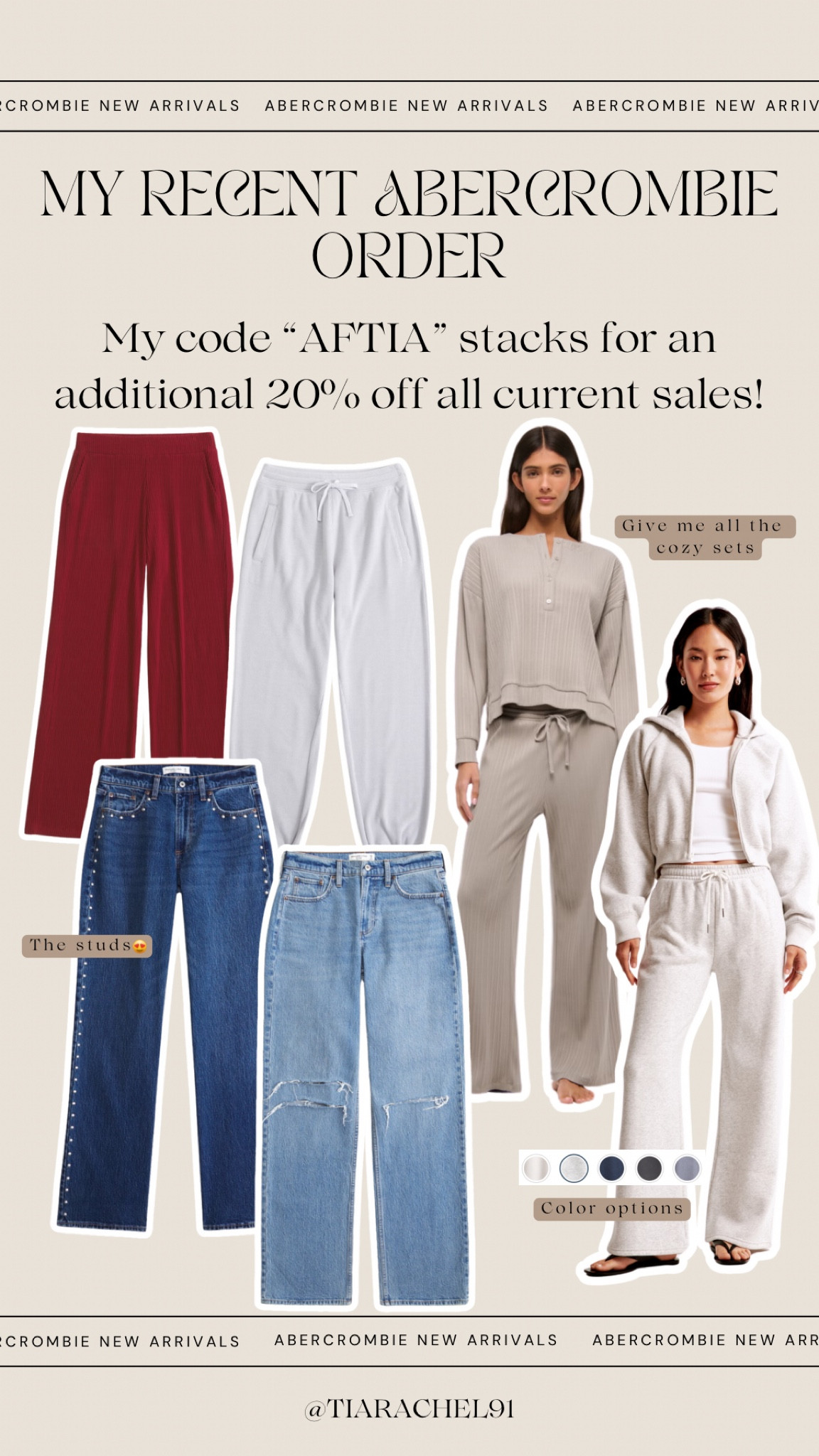 AFTIA for 20% off @Abercrombie and stackable on all sales! #abercrombiepartner

#LTKSeasonal #LTKBump #LTKSaleAlert
