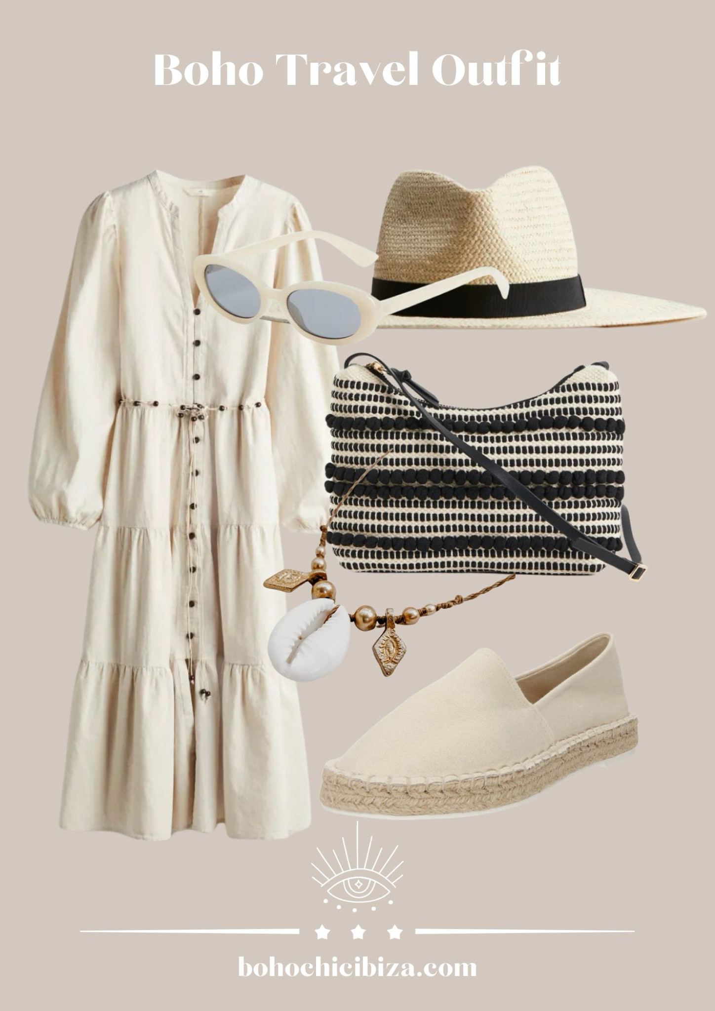 Boho Travel Outfit | Bohochicibiza
•
Follow my shop on the LTK app to shop this post and get my exclusive app-only content! 🪬
•
#bohotraveloutfits

#LTKspring #LTKtravel #LTKsummer