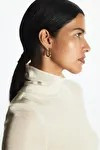 SLIM-FIT MERINO WOOL TURTLENECK TOP - WHITE - Tops - COS | COS (US)