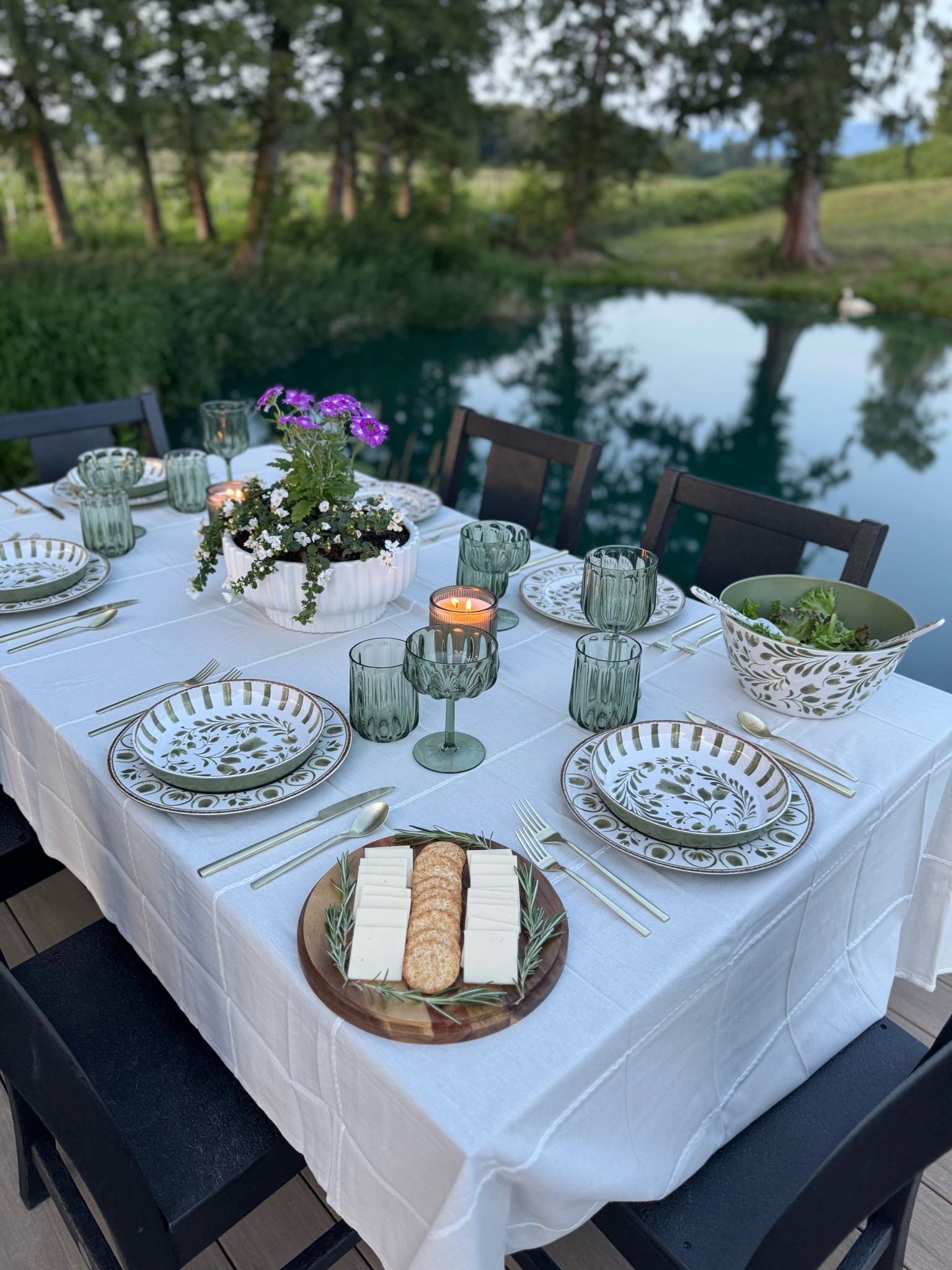 Time for dinner outside 

#LTKHome #LTKSeasonal #LTKSummerEdit