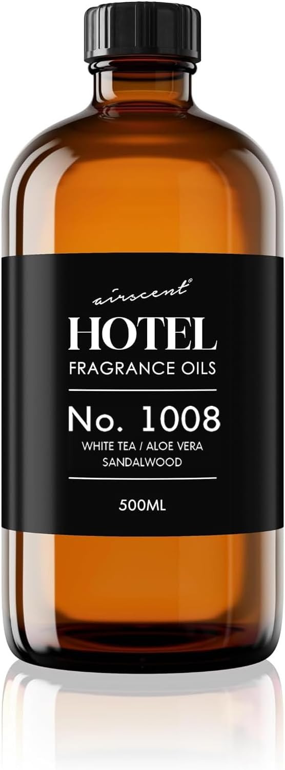 AirScent Hotel Diffuser Oil No. 1008 - White Tea Aloe Sandalwood - 500 mL | Hotel Scent Dupe - Pr... | Amazon (US)