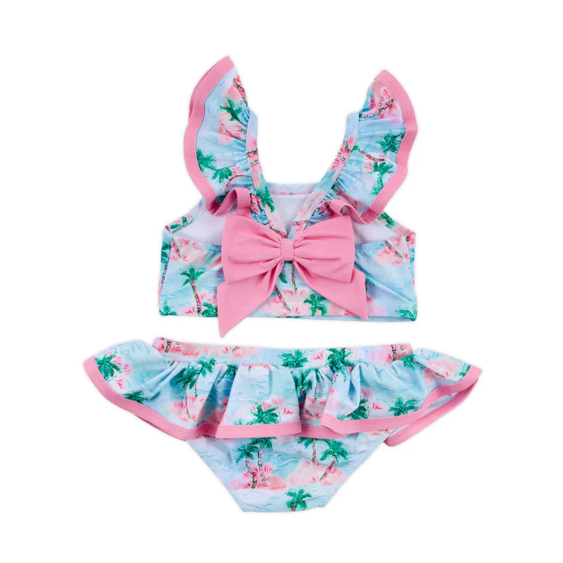 Island Palm Two Piece Swimsuit | Classic Whimsy