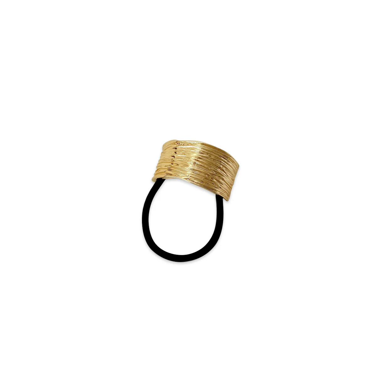 Gold Metal Hair Tie | Anisa Sojka