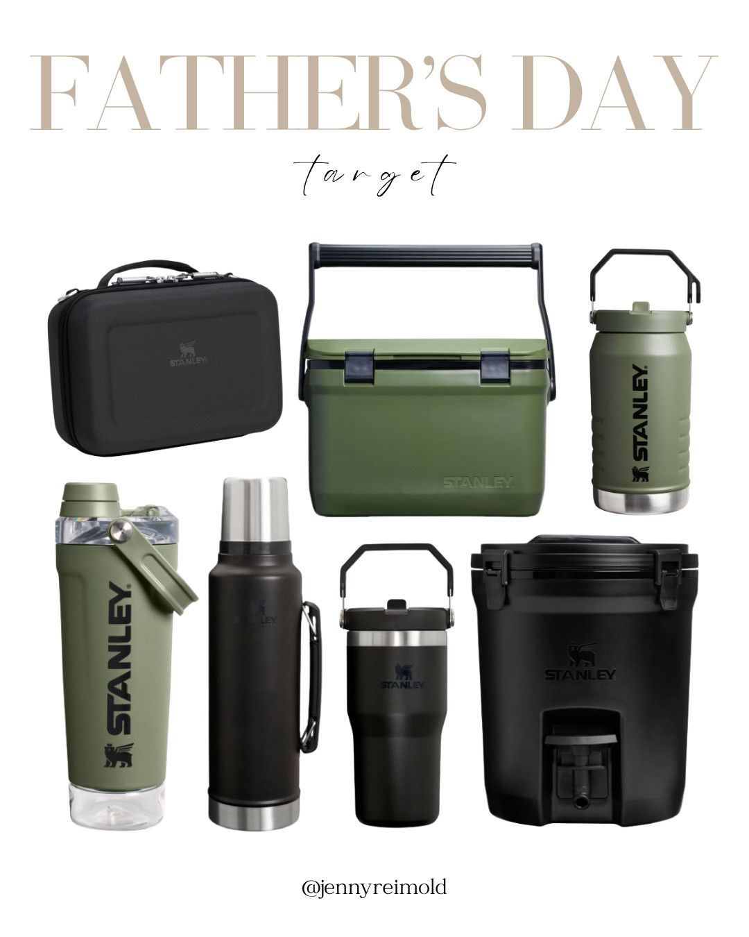 #Ad These Stanley tumblers, coolers, lunch boxes, and water jug are such great gifts for Father's Day!

@target #targetpartner #target

#LTKMens