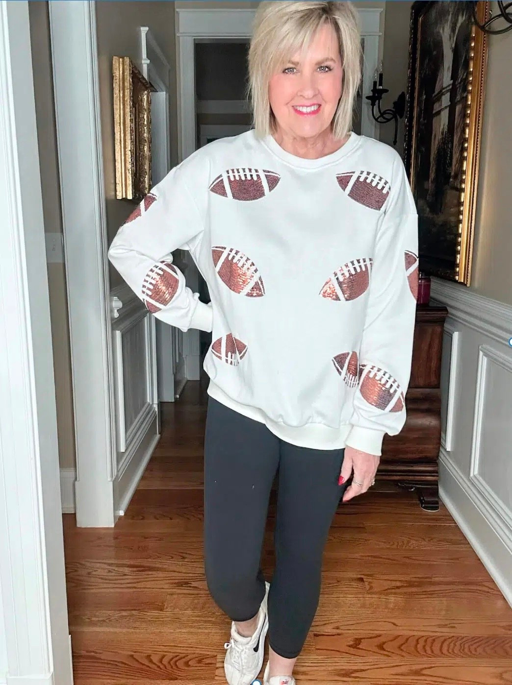 Game day outfits! It’s officially football season. Sweatshirt is a size medium and my Amazon leggings are a size large.

#LTKootd #LTKSeasonal #LTKTravel