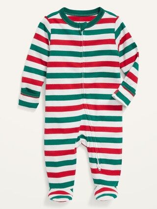 Unisex Matching Printed Sleep &#x26; Play Footed One-Piece for Baby | Old Navy (US)