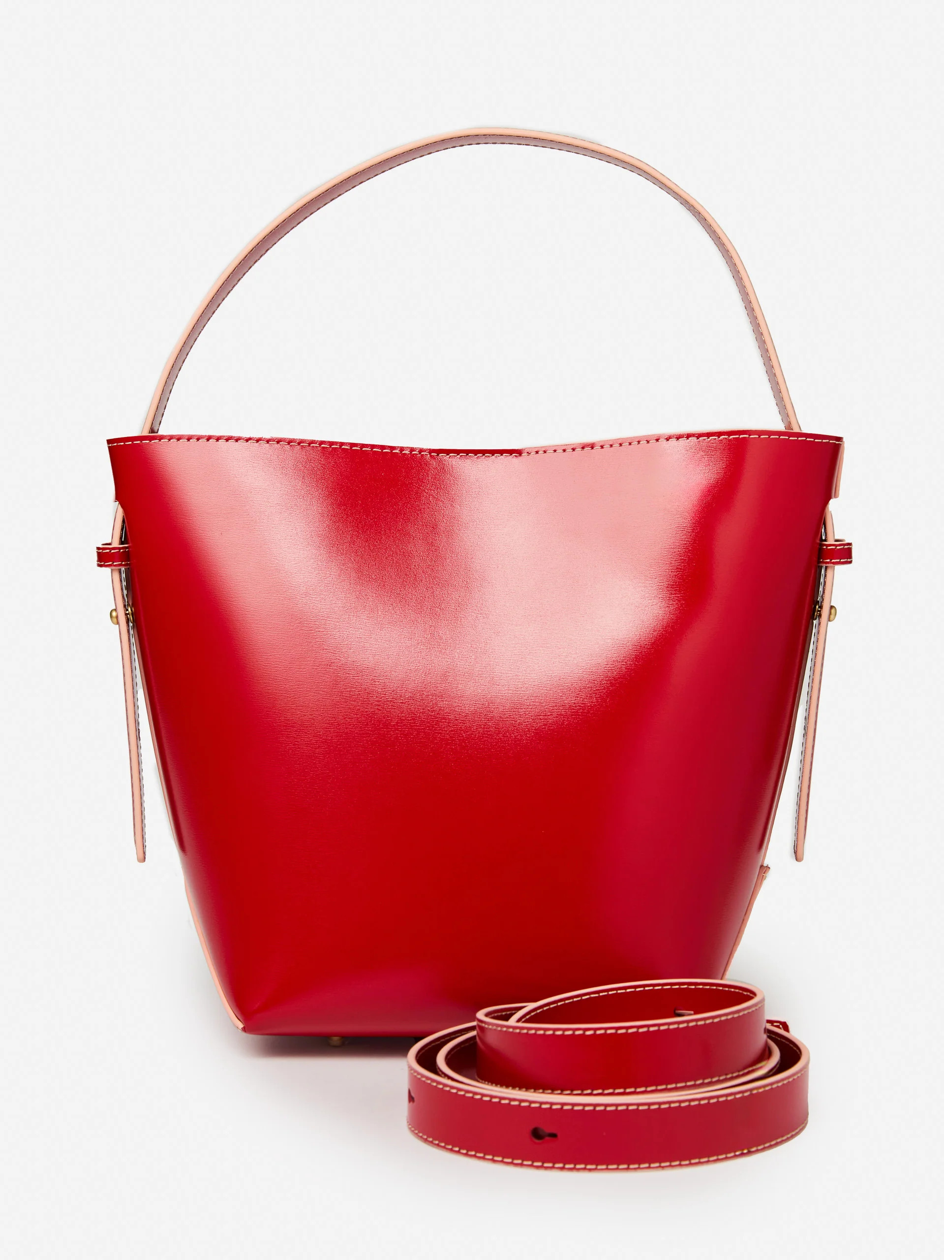 Crawford Leather Bucket Bag | J.McLaughlin