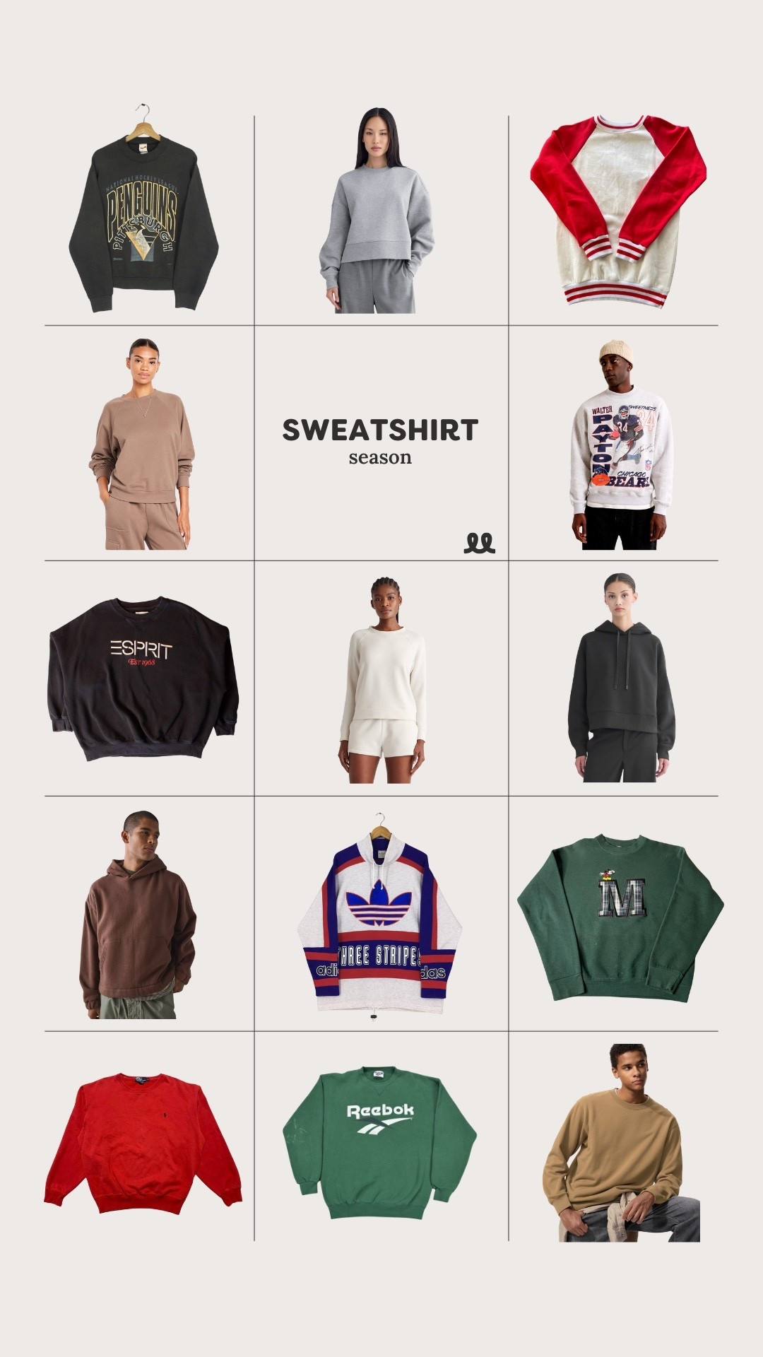 I love a good sweatshirt and have been living in them throughout the winter. Here are a few that caught my eyes 

#LTKootd #LTKgrwm #LTKOver40