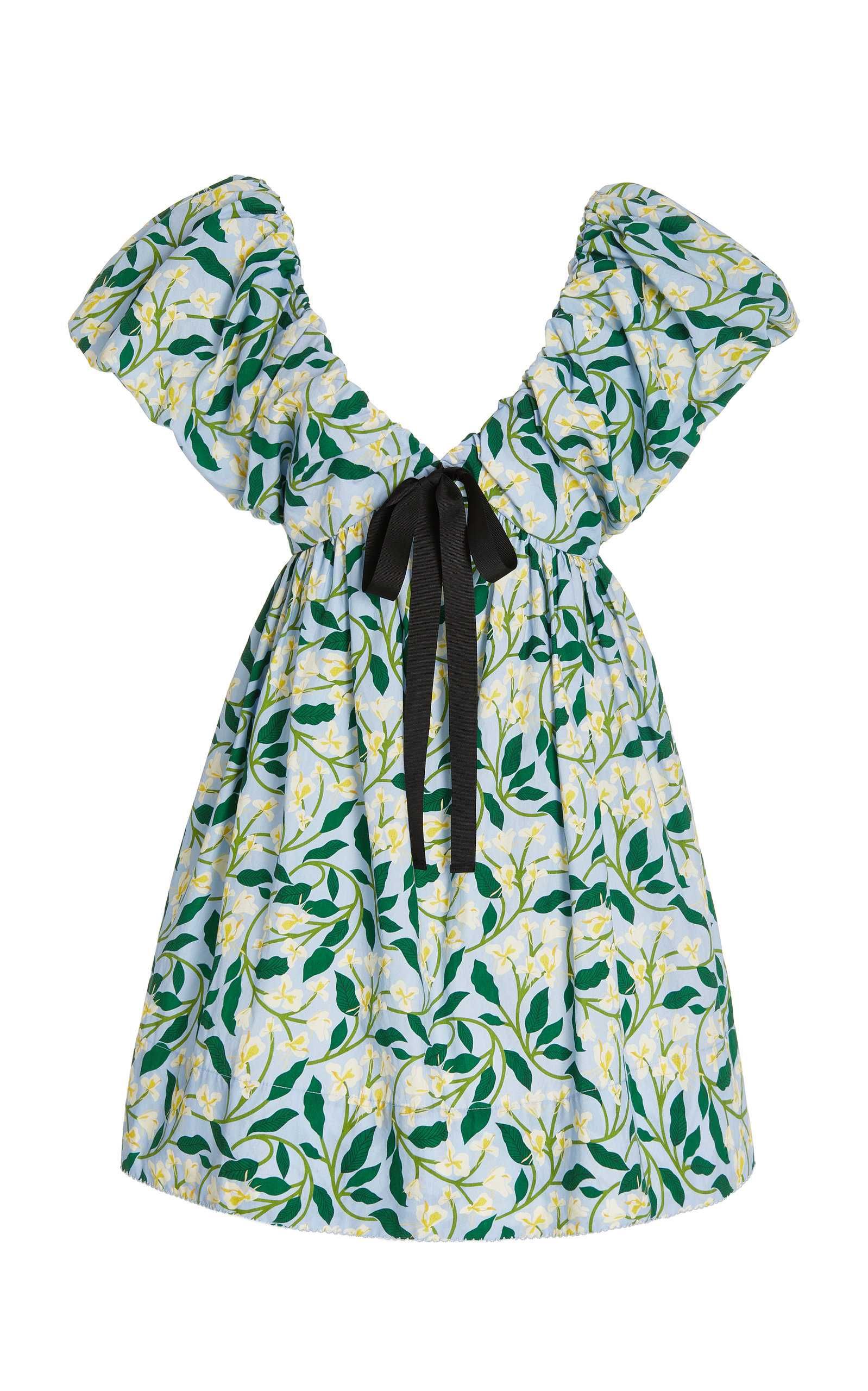 Horizonte Celeste Cotton Mini Dress | Moda Operandi (Global)