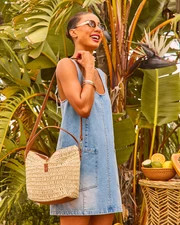 Sunny Bliss Straw Bucket Bag | VICI