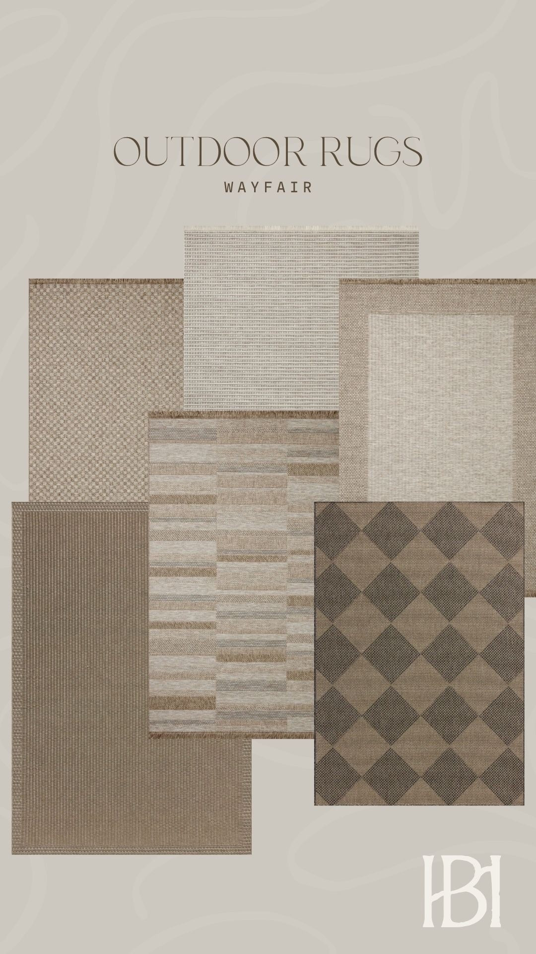 Outdoor rugs I have my eye on from Wayfair!! These are all from my FAVE brand. The quality is phenomenal. 

#AD #wayfair #wayfairpartner #WishYouWereHere #Outdoor @Wayfair 