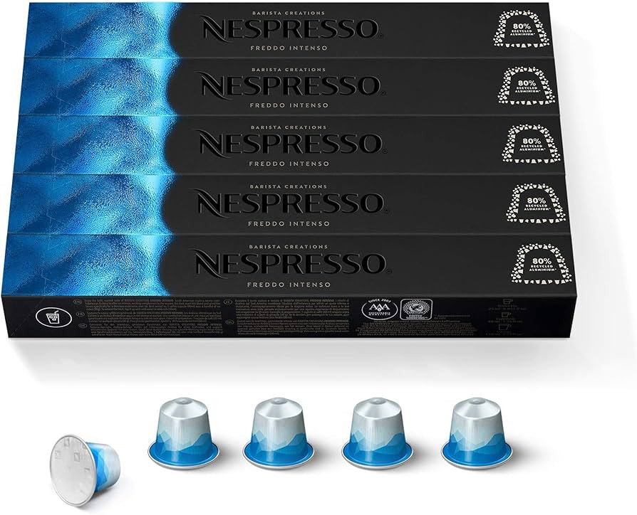 Nespresso Original Line Iced Coffee Freddo Intenso 1.35 Oz 50 Count | Amazon (US)