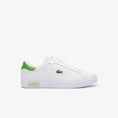 Tênis de couro masculino Lacoste PowerCourt Branco | Dafiti (BR)
