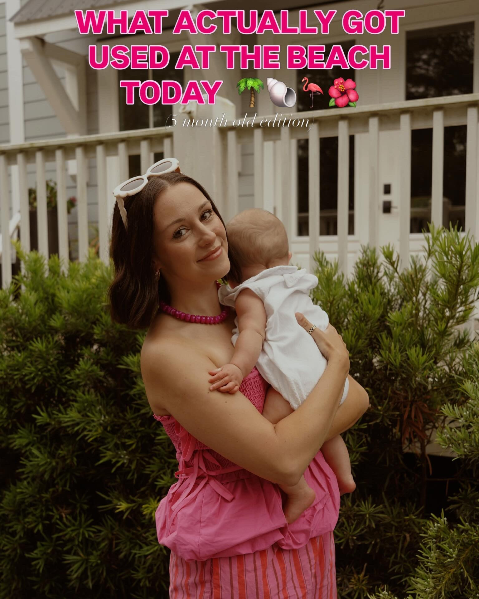 A few things that earned their spot in today’s setup:

☀️ Nuna Mixx Next Travel System
☀️ California Beach Co Tent
☀️ GCI Chairs
☀️ Wipeable Picnic Blanket
☀️ Baby Pop-Up Chair
☀️ Bucket Hats
☀️ Full Sun Coverage Swimwear
☀️ Towel Wrap Skirt

Save this for your next beach day with a baby. 🏖️🤍