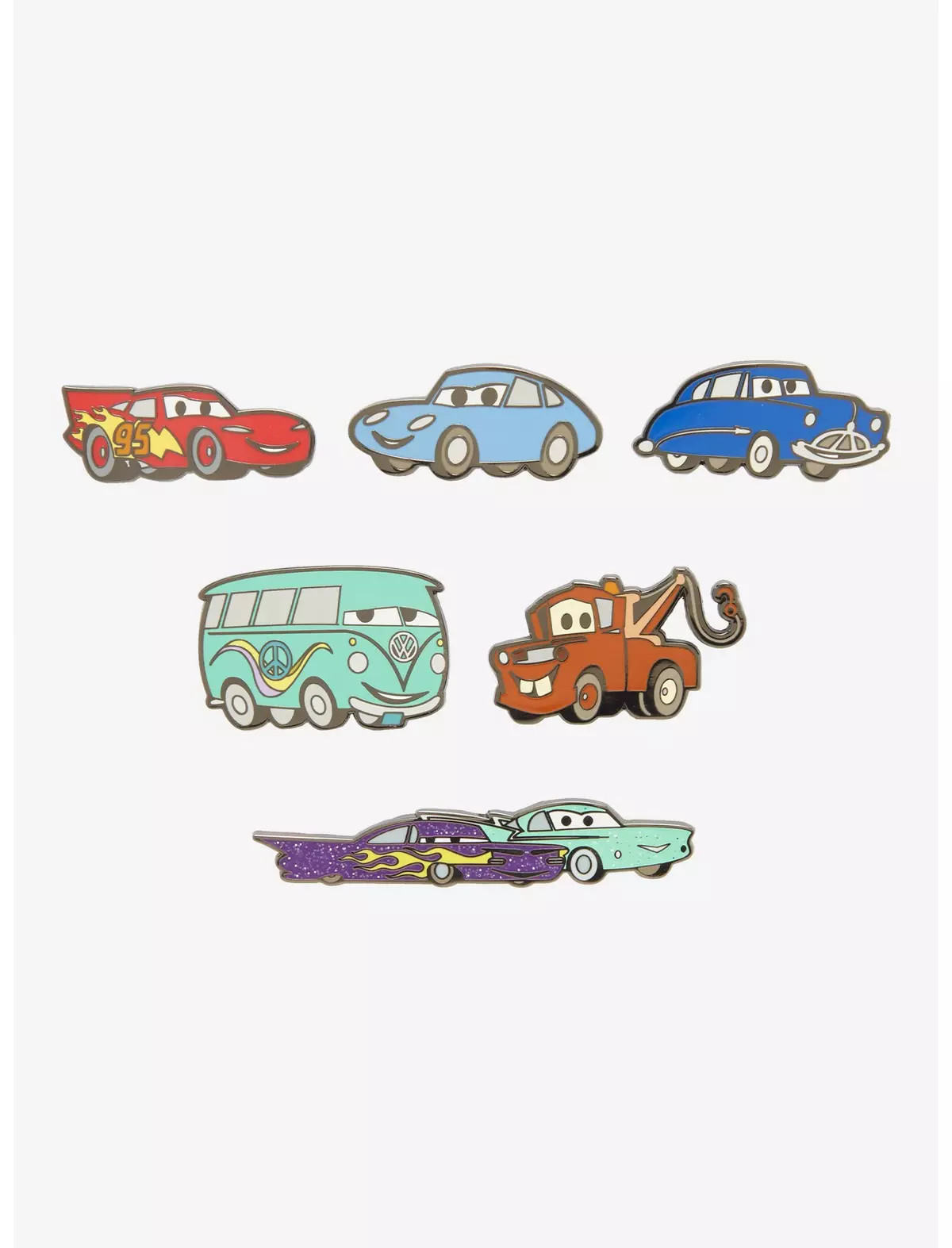 Loungefly Disney Pixar Cars Character Blind Box Enamel Pin | Hot Topic | Hot Topic