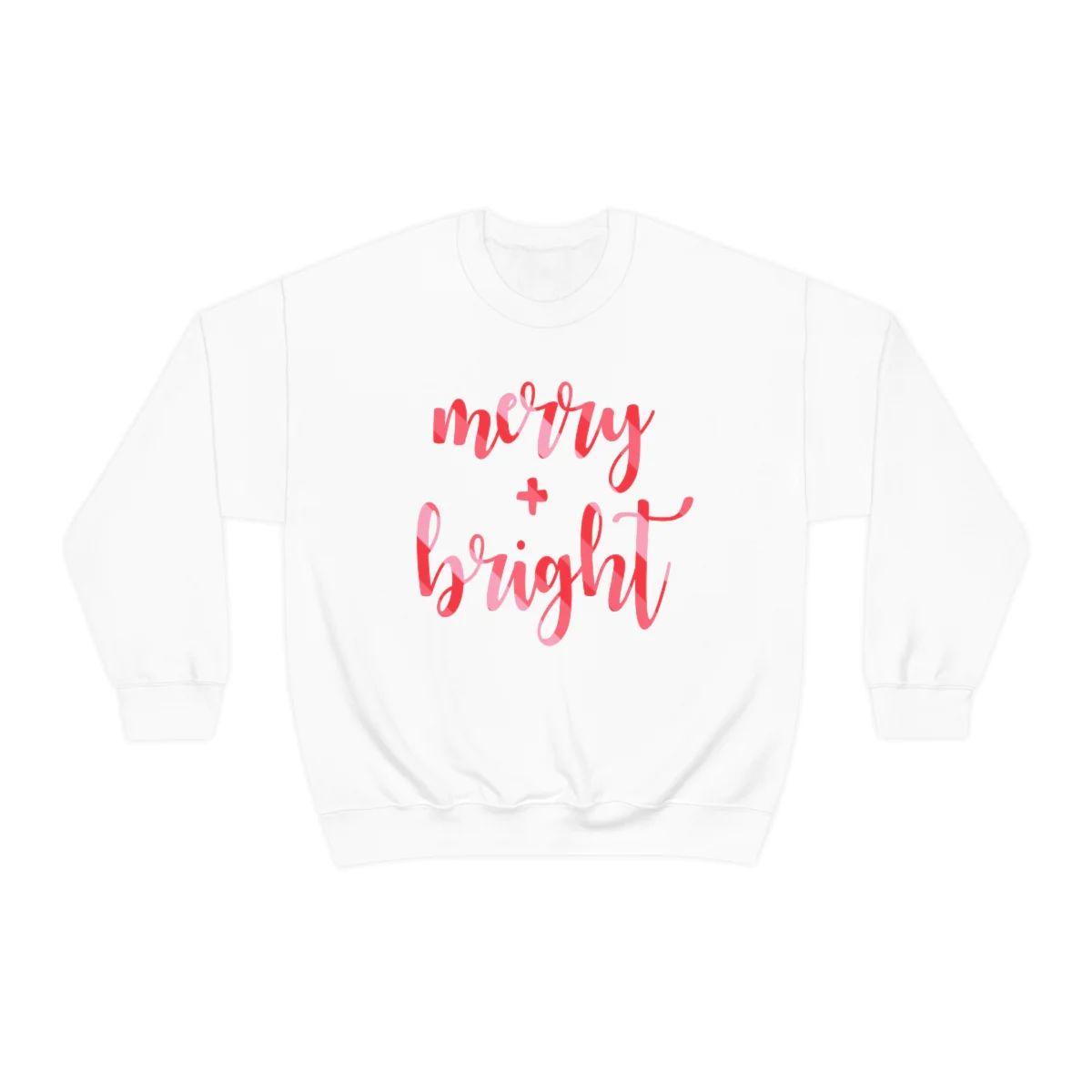 Merry & Bright Stripes Unisex Sweatshirt | Always Stylish Mama