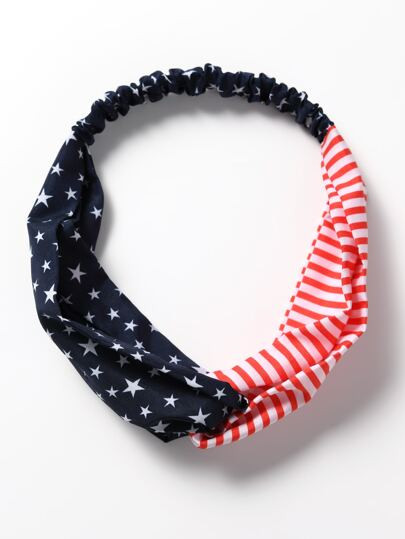 Star Print Hair Band | SHEIN