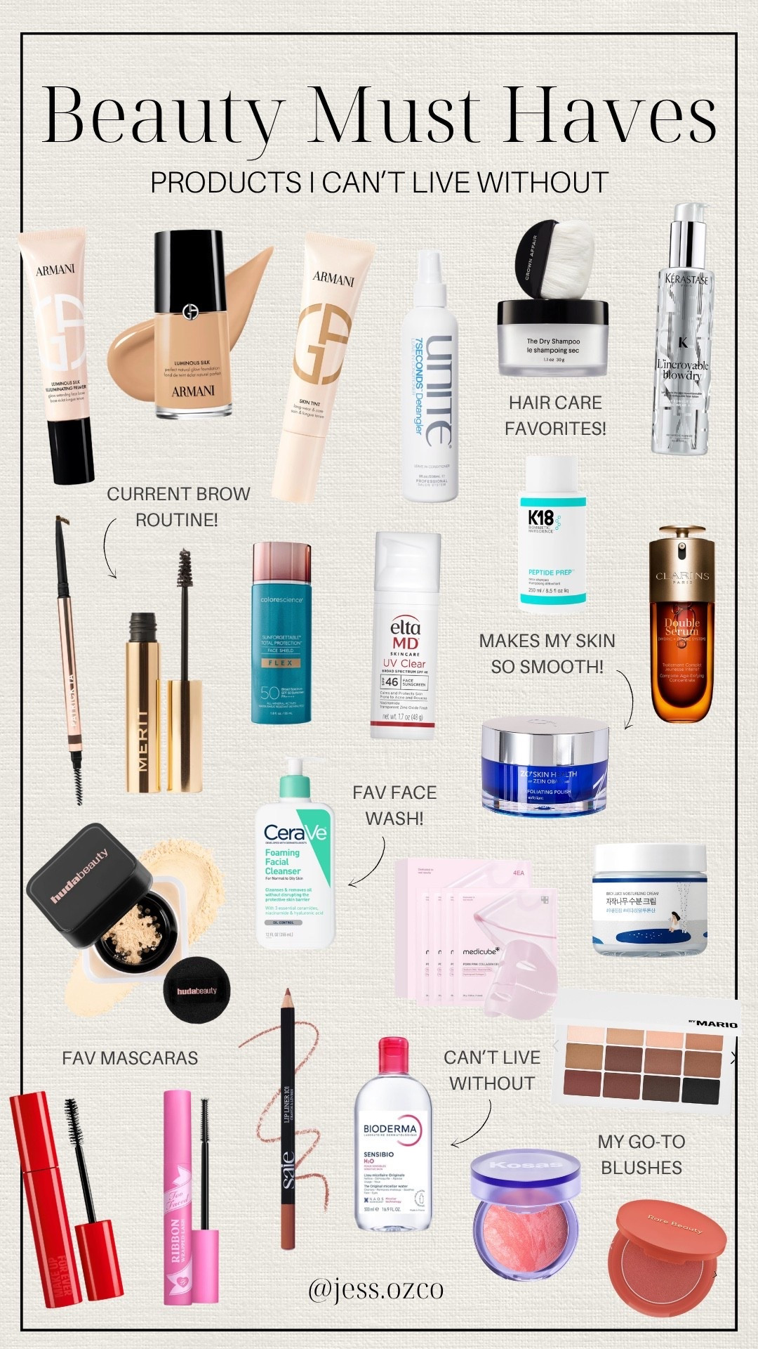 The beauty products I can’t live without!

Sharing all my beauty must haves below. The hair products I use everyday, the best mascara, tinted sunscreen favorites, the best foundation, my go to blush, and more! 💄

Beauty must haves, skincare routine, beauty essentials, makeup favorites, everyday makeup

#LTKmorningroutine #LTKSeasonal #LTKBeauty