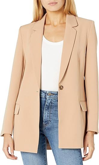 The Drop Women's Blake Long Blazer | Amazon (US)