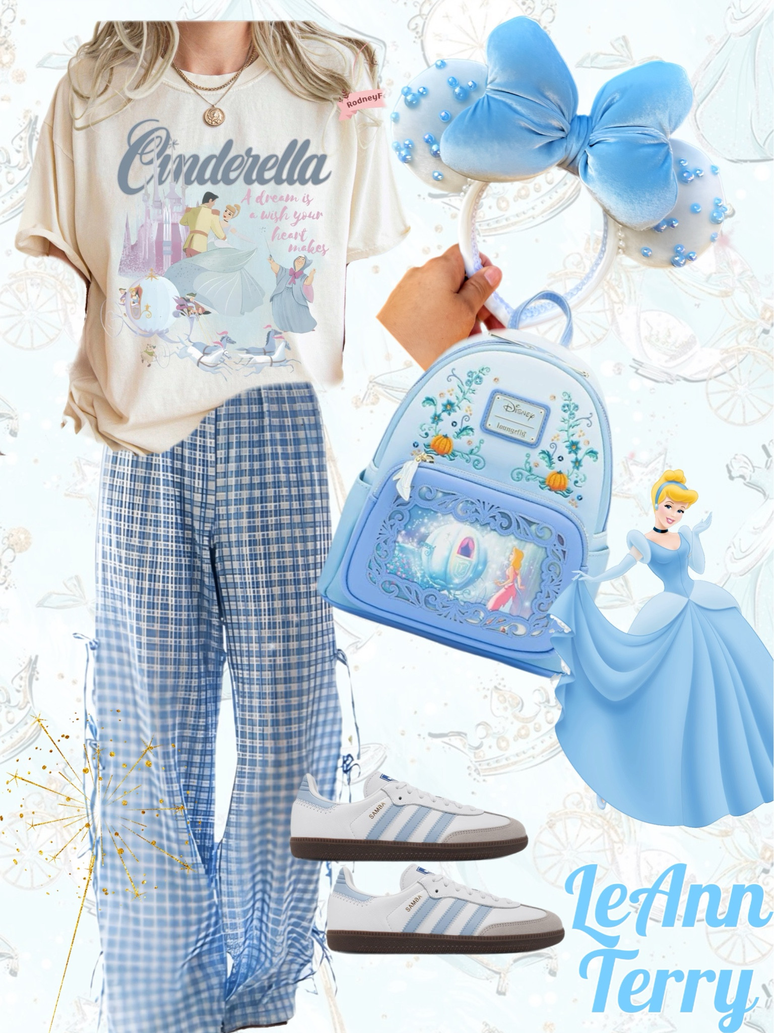 Channeling my inner Cinderella with this enchanting outfit! Perfect for any fairytale moment. 👗👠 The delicate details and elegant vibe make it feel like I’m ready for the ball. 💫 #CinderellaVibes #DisneyStyle #FairytaleFashion #MagicalMoments #DisneyInspired #OOTD #PrincessLook #OnceUponATime #DisneyMagic #CinderellaStyle