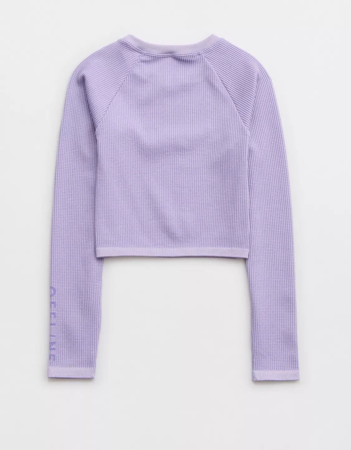 OFFLINE By Aerie Seamless Waffle Long Sleeve T-Shirt | Aerie