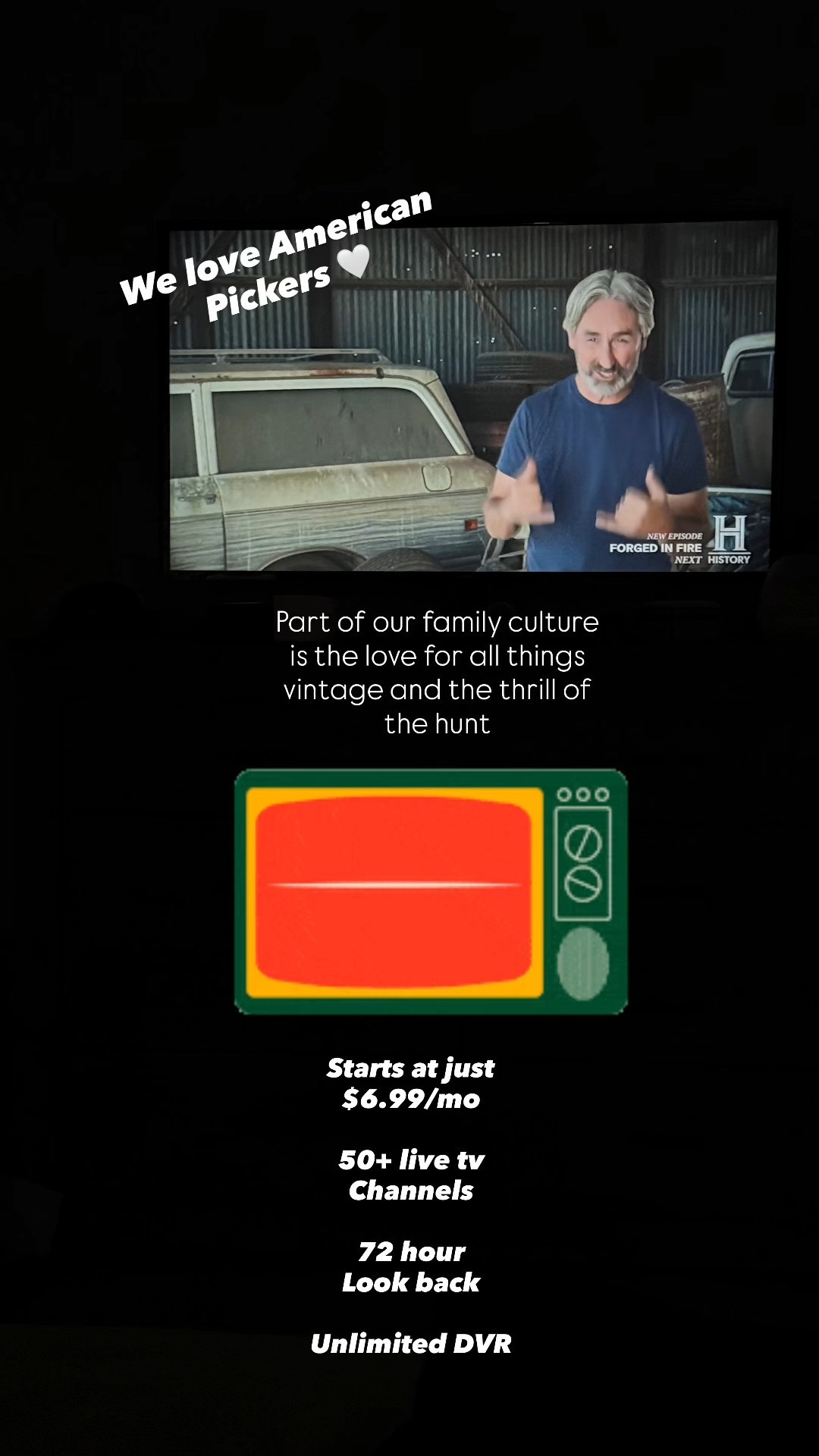 If you’re looking for a budget-friendly way to stream family shows without the overwhelming channel lineups (or high price tags) 👀 … we’ve been loving Frndly TV. Starting at  only $6.99/month, streams all our cozy classics (Hallmark, Lifetime, History, MeTV, A&E 🙌), and you can even record shows with their cloud DVR. Perfect for those chill family nights when you just want something wholesome + easy to click play on. 🍿✨

💻 Works on Roku, Fire TV, Apple TV, phones, tablets & browsers.
📺 Includes Hallmark Movies Now + a 72-hour lookback so you don’t miss anything.
💰 Truly one of the most affordable streaming options out there.

#frndlytv #CozyNightsIn #FamilyMovieNight #StreamOnABudget #StreamingMadeSimple #HallmarkMovies #ClassicTV #AffordableStreaming

#LTKFindsUnder50 #LTKFamily #LTKHome
