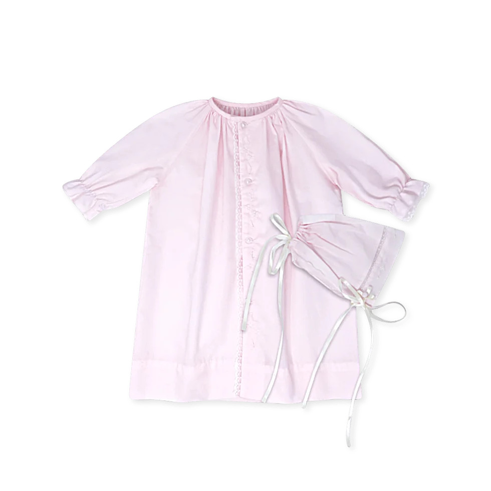 Vintage Daygown Set - Blessings Pink, Floral. | Lullaby Set