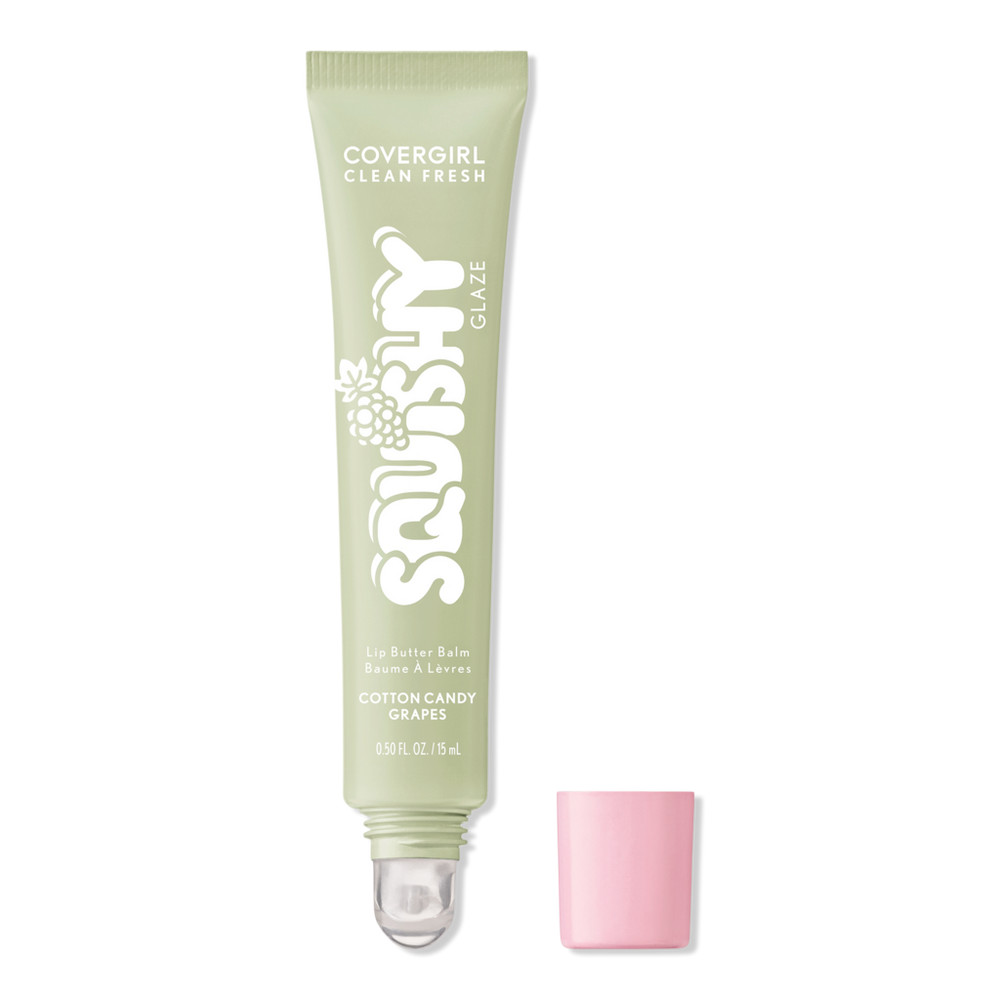 CoverGirl Clean Fresh Squishy Glaze Lip Butter Balm - Cotton Candy Grapes | Ulta