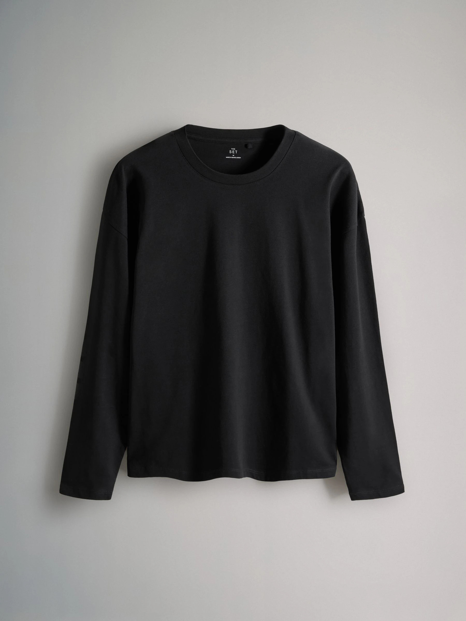 The Set 4 Pack Heavyweight Relaxed Long Sleeve T-Shirt | Next EU