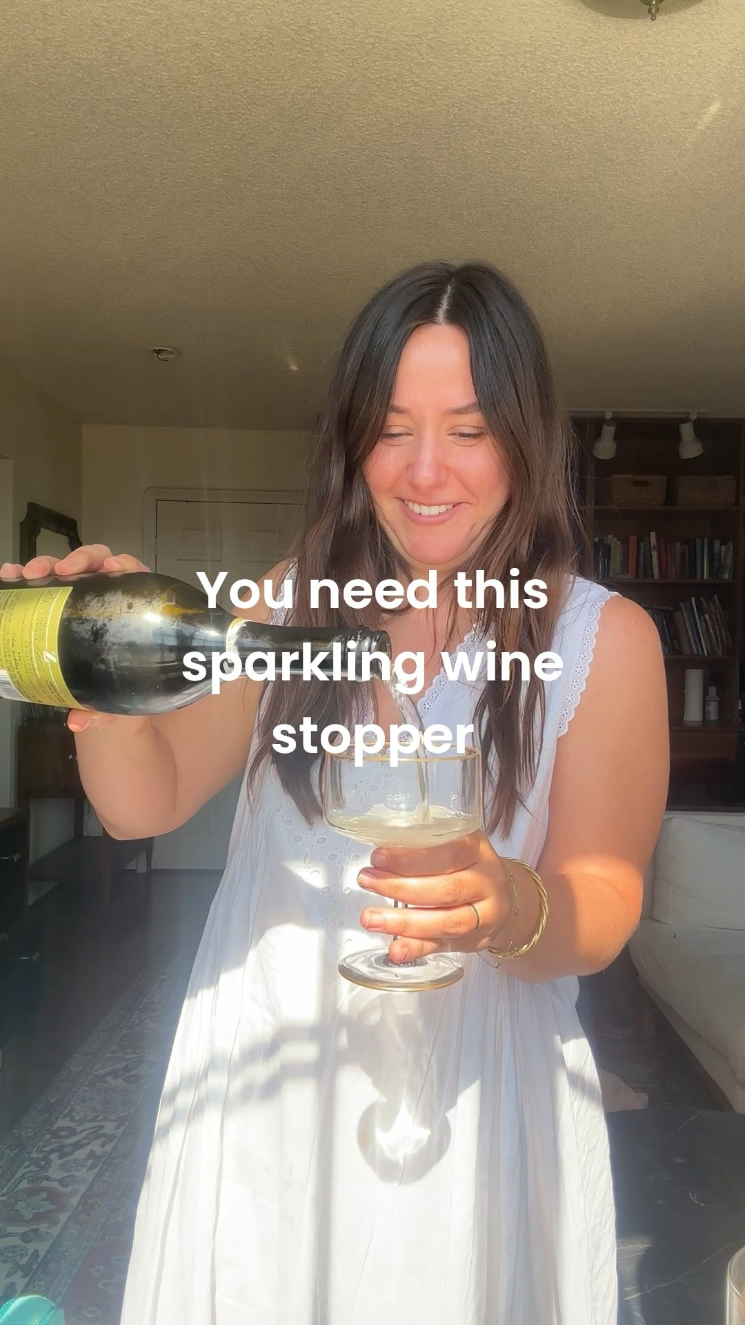 Five days later and this wine is still as fizzy and sparkling as new. If you love champagne or sparkling wine you absolutely need this cork for leftovers! 

#LTKFindsUnder50 #LTKHome #LTKSeasonal