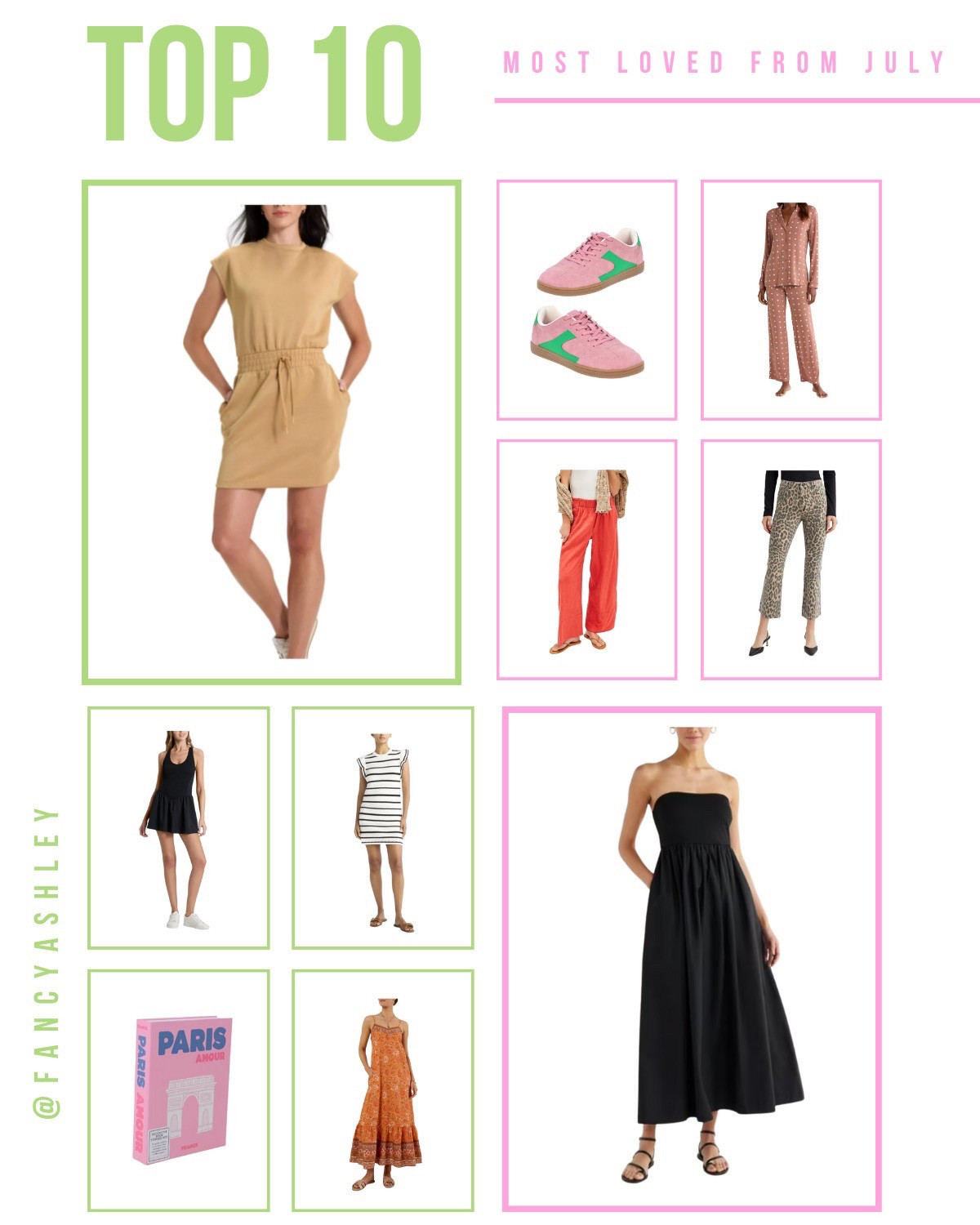 Your July faves just dropped and they’re SO GOOD! Two new Target dresses that are straight up perfection, the Walmart black maxi that basically stole the show last month, and the best ever leopard pants from the #NSALE I couldn’t get enough of. I’m obsessed with every piece, and these top ten are just too good to miss!

#LTKStyleTip #LTKSeasonal