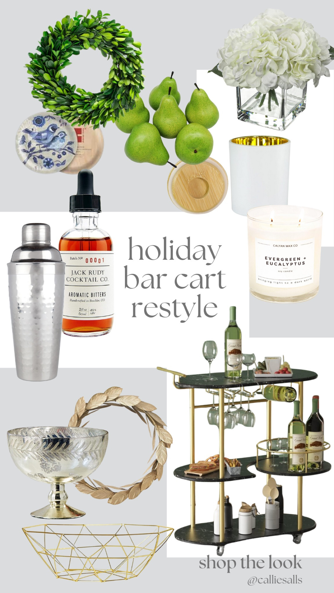 Holiday Bar Cart Restyle🥃

#LTKGiftGuide #LTKparties #LTKHoliday