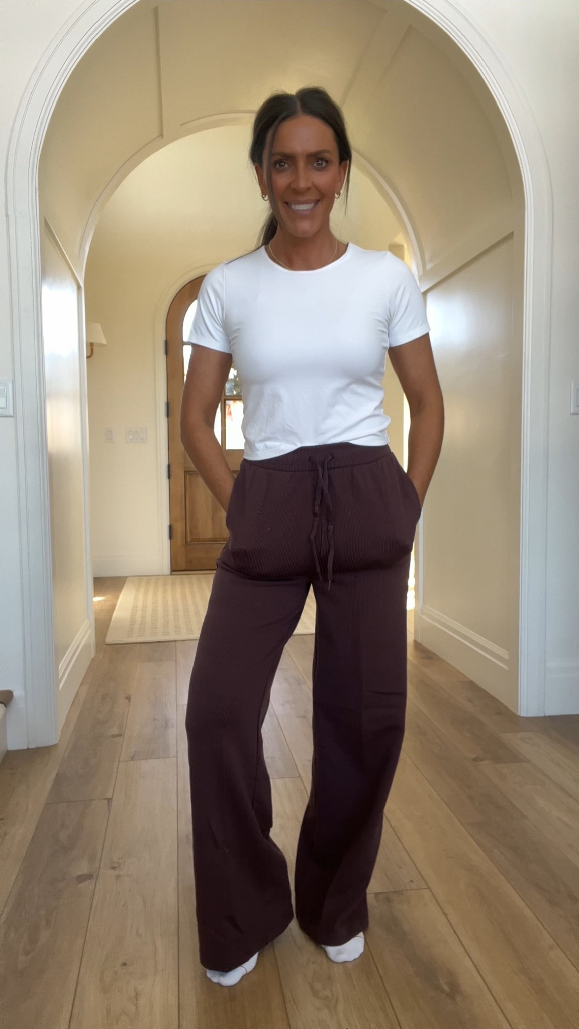 Super comfy ribbed wide leg pants from Target. Dress up or down but you’ll be so comfortable in them! 

#LTKFindsUnder50 #LTKPetite #LTKOver40