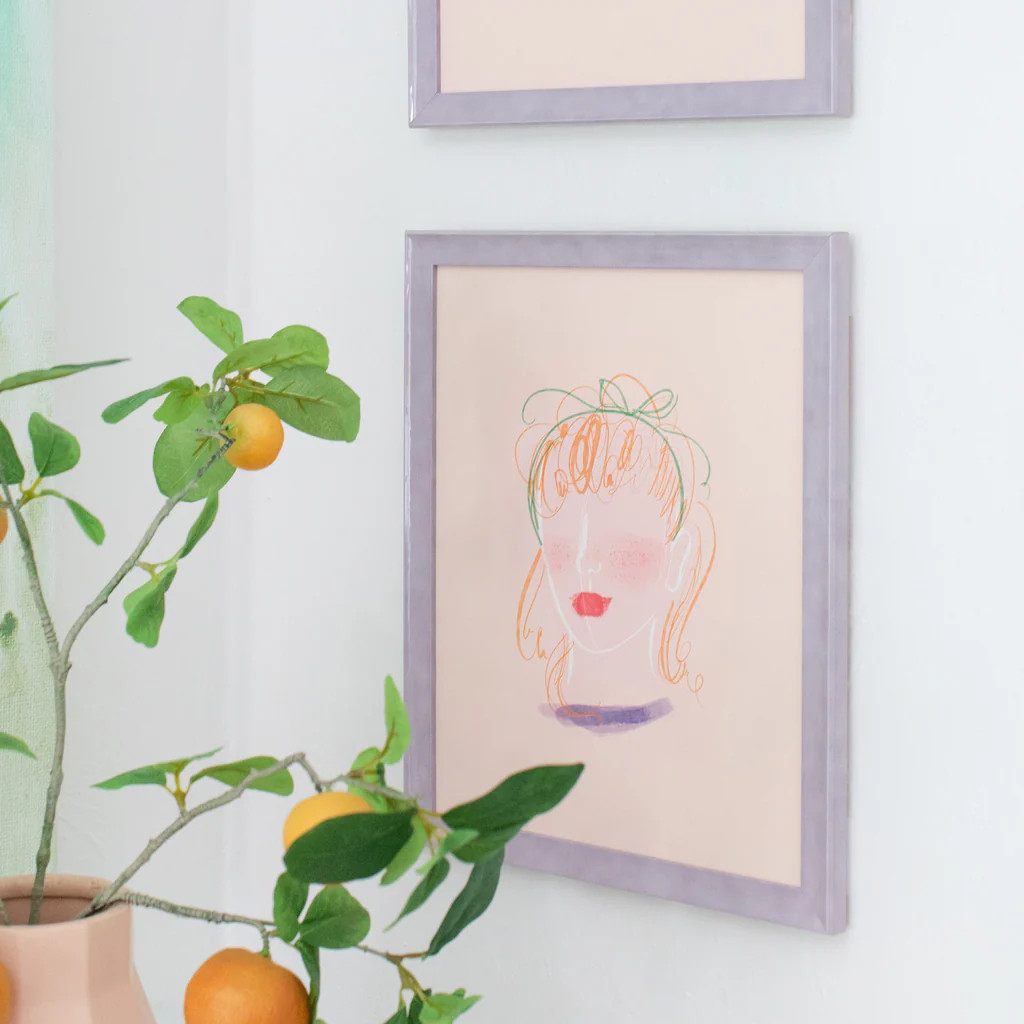 Girl With A Green Bow | Lindsay Letters, LLC