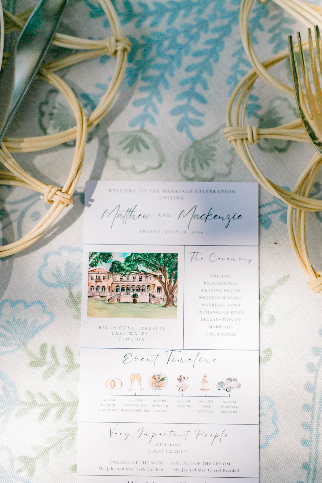 Wedding Program template 🩵

#LTKFamily #LTKWedding #LTKFindsUnder50