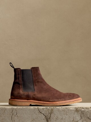Tanner Suede Boot with Crepe-Sole | Banana Republic (CA)