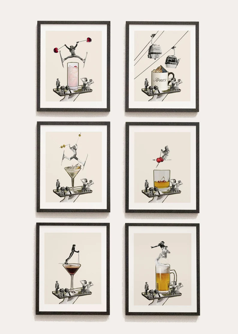 Apres Ski - Digital Download 6 Print Bundle | Etsy (US)