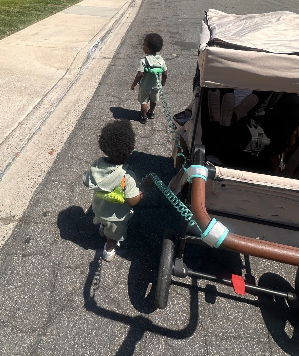 Of course I’m obsessed with the Keenz wagon best purchase ever ! I had to become a leash parent with the twins it only made sense. Better Safe. I attach the leashes to the wagon during our walks so that they can actually explore rather without going opposite ways. 

#LTKFamily #LTKKids #LTKBaby