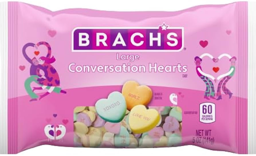 Brach's Large Conversation Hearts - 5 oz bag | Amazon (US)