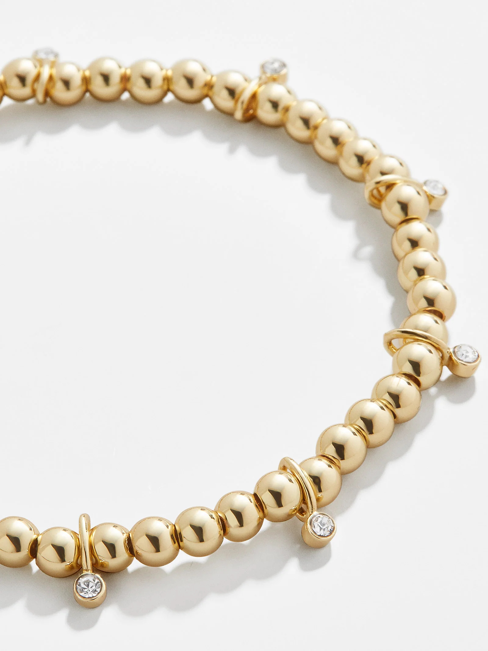 Joelle Pisa Bracelet - Clear/Gold | BaubleBar (US)